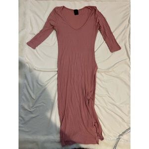 May Pink Bodycon Dress